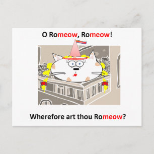 Romeow Postcard