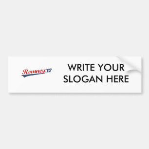 ROMNEY '12 LOGO BUMPER STICKER