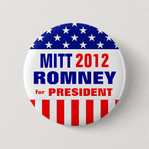 ROMNEY 6 CM ROUND BADGE