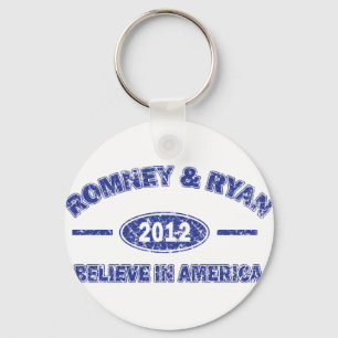 Romney and Ryan Believe in America Key Ring