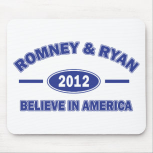 Romney and Ryan Believe Mouse Pad