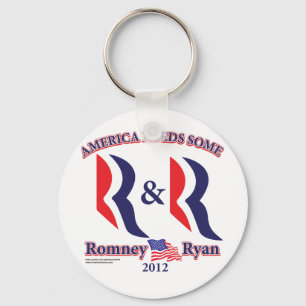 Romney and Ryan Key Ring