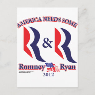 Romney and Ryan Postcard