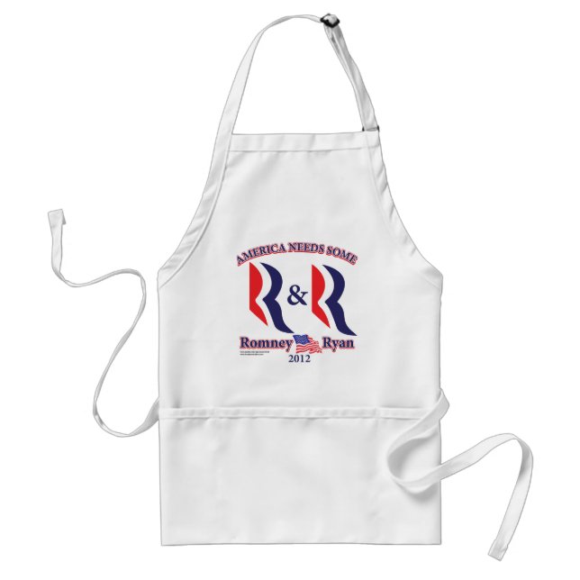 Romney and Ryan Standard Apron (Front)