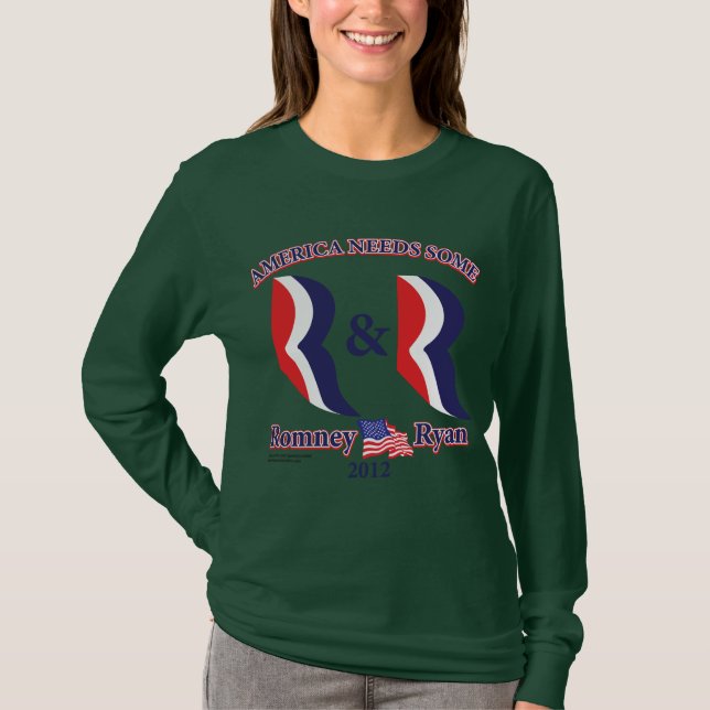 Romney and Ryan T-Shirt (Front)