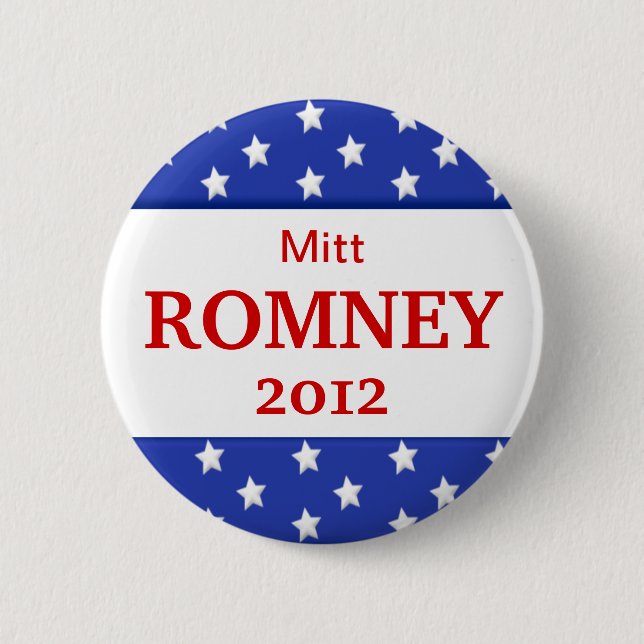 Romney Campaign Button (Front)