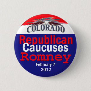 Romney Colorado 6 Cm Round Badge