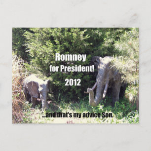 Romney for President - 2012 Postcard