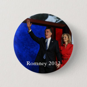 Romney for President 6 Cm Round Badge
