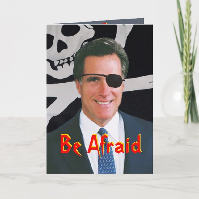 Romney Halloween Card (Front)