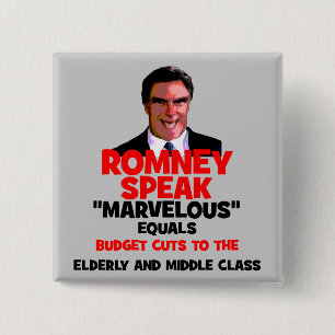 Romney marvellous 15 cm square badge