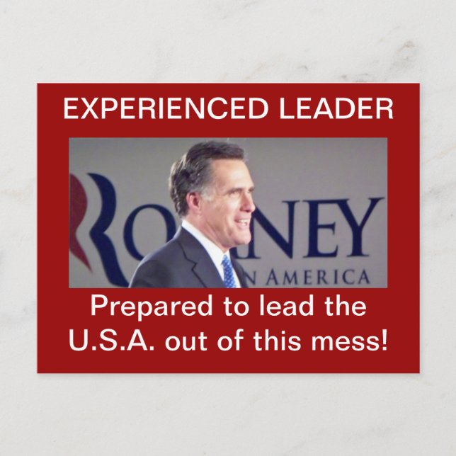 Romney Post Card (Front)