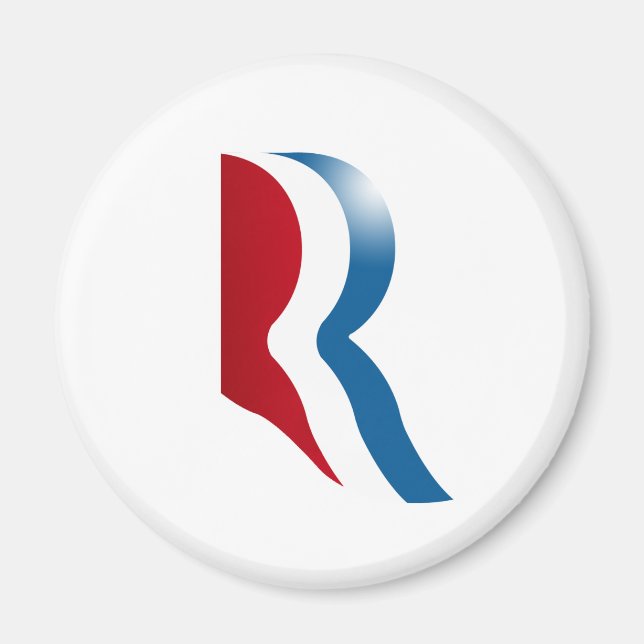 ROMNEY R LOGO MAGNET (Front)