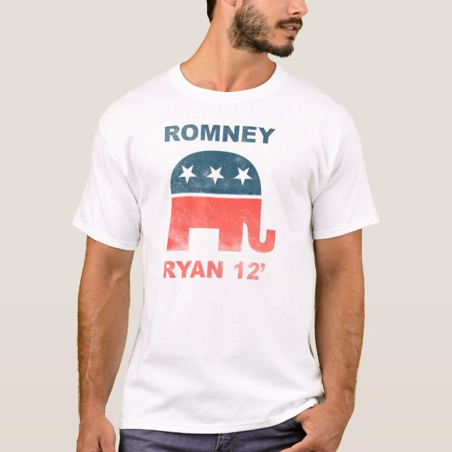 Romney Ryan 12 T-Shirt (Front)