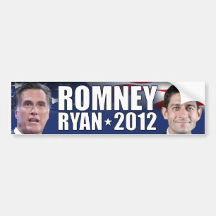 Romney - Ryan - 2012 Bumper Sticker