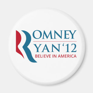 Romney / Ryan 2012 for US President and VP Magnet