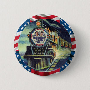 Romney Ryan Express 2012 6 Cm Round Badge