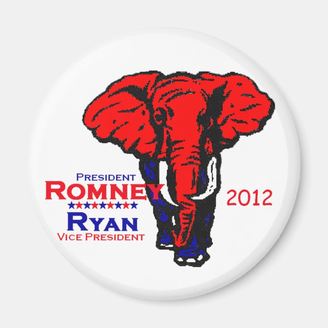 Romney Ryan Magnet (Front)