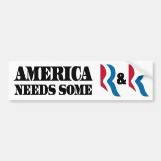 Romney - Ryan - R&R Bumper Sticker