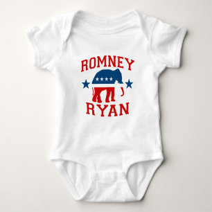 ROMNEY RYAN VP GOP MASCOT.png Baby Bodysuit