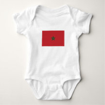 Romper Moroccan flag.