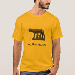 Romulus and Remus. Valeria Victrix. T-shirt
