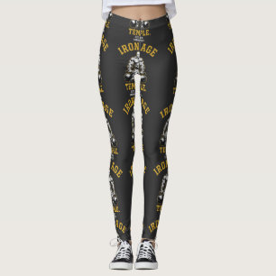 Ron Age Temple Est 1978 Committed Vintage Gym Leggings
