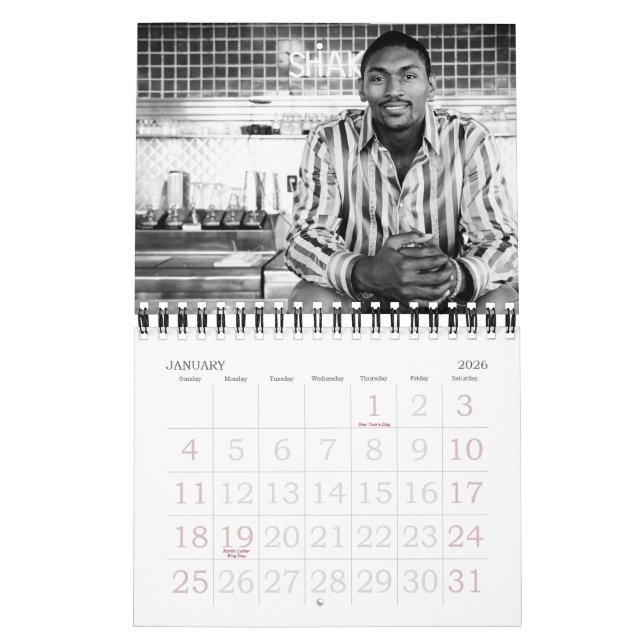 Ron Artest 2010 Calendar (Jan 2026)
