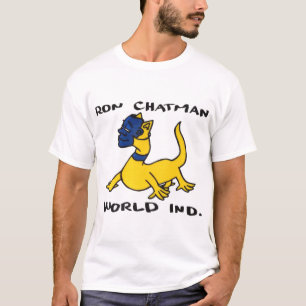 Ron Chatman, Weltindustrie-Skateboard- Entwurf.   T-Shirt