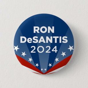 Ron DeSantis 2024 6 Cm Round Badge