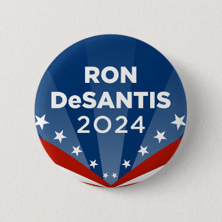 Ron DeSantis 2024 6 Cm Round Badge