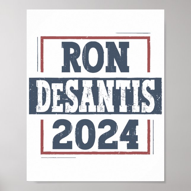 Ron DeSantis 2024  Poster (Front)