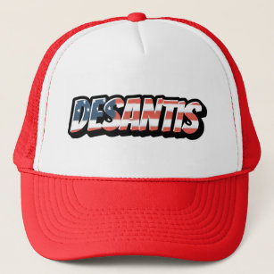 Ron DeSantis flag Trucker Hat
