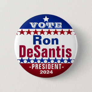 Ron DeSantis for President 2024 Campaign Button