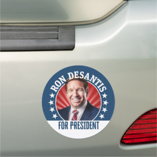 Ron DeSantis for President 2024 - Campaign Photo Car Magnet