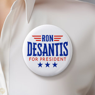 Ron DeSantis for President - Campaign 6 Cm Round Badge