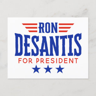 Ron DeSantis for President - Campaign Postcard