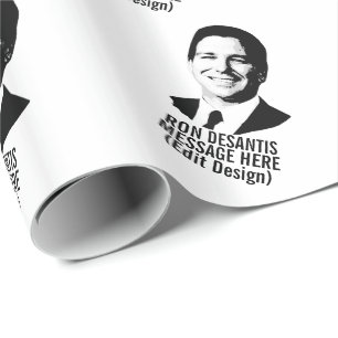 Ron Desantis Personalised Wrapping Paper