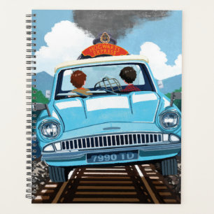 Ron & HARRY POTTER™ in Flying Car to HOGWARTS™ Planner