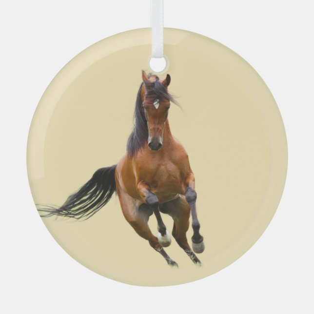 Ron Hevener Glass Tree Decoration (Front)