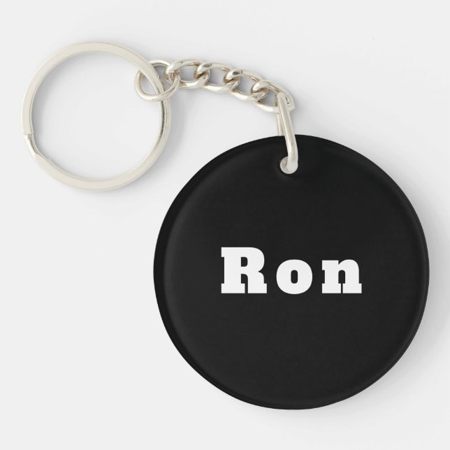 Ron Key Ring (Front)