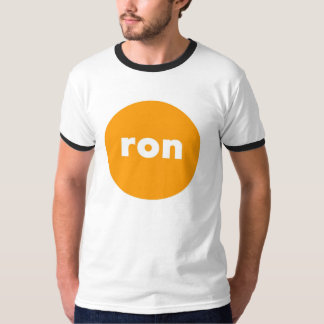 RON Logo Ringer T-Shirt