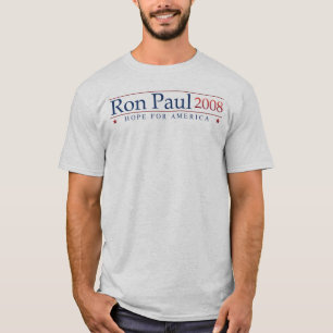 Ron Paul 2008 (Grey) Revolution T-Shirt
