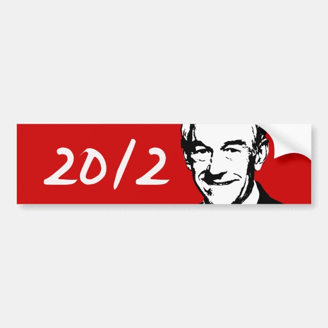 Ron Paul 2012 Bumper Sticker (Front)