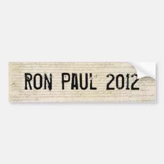 Ron Paul 2012 Bumper Sticker