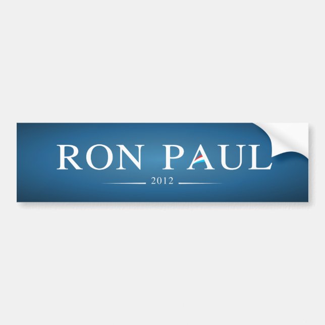 Ron Paul 2012 Bumper Sticker (Front)
