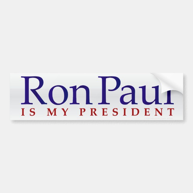 Ron Paul 2012 Bumper Sticker (Front)