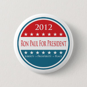 Ron Paul 2012 Button