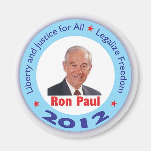 Ron Paul 2012 Magnet (Front)
