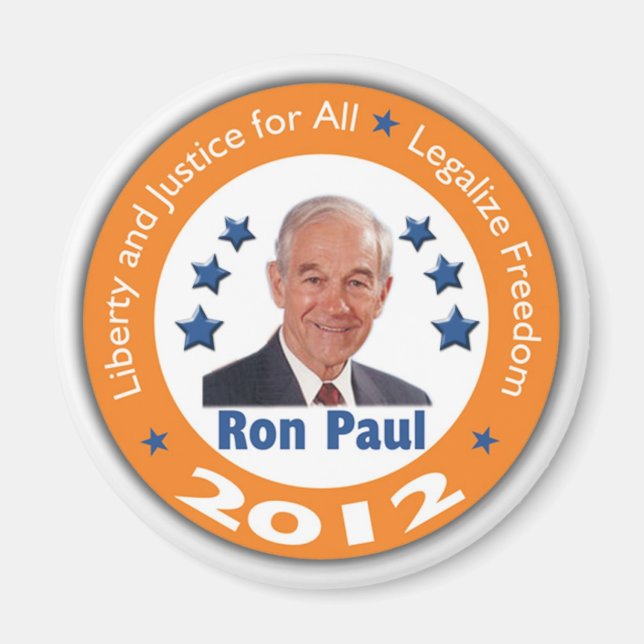 Ron Paul 2012 Magnet (Front)